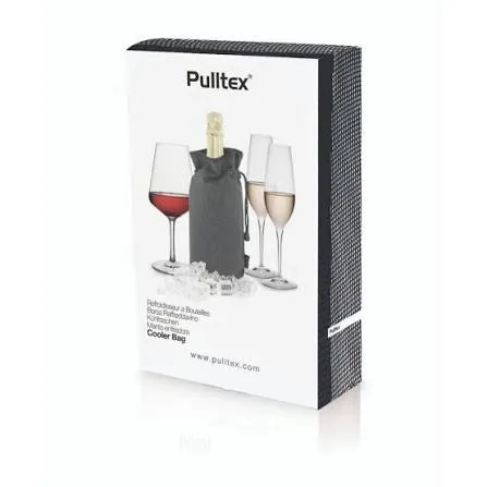 Pulltex « Wine & Champagne Cooler Bag » Black — Sac Rafraîchisseur Isotherme pour Vin & Champagne