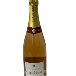 Champagne Quenardel blason rouge brut rosé