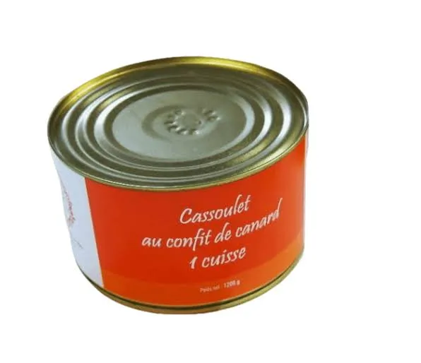 À la Truffe du Périgord « Cassoulet au Confit de Canard » 1,200kg — Plat Traditionnel du Sud-Ouest
