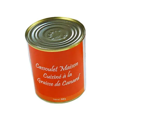 À la Truffe du Périgord « Cassoulet Maison » 840g — Plat Traditionnel aux Haricots Blancs & Viandes de Porc