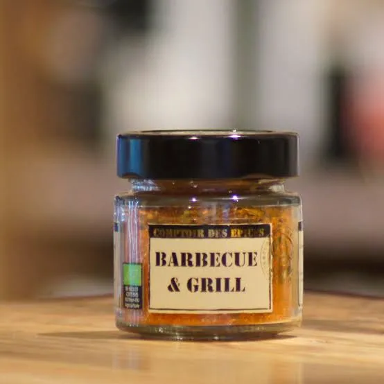 Comptoir des Épices « Assaisonnement Barbecue Bio » 55g — Mélange d’Épices pour Grillades & Marinades