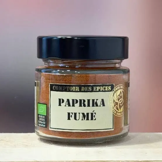 Comptoir des Épices « Paprika Fumé Bio » 55g — Pimentón Fumé au Bois de Chêne