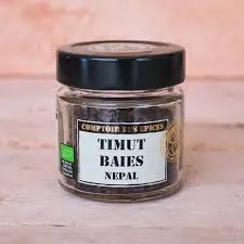 Comptoir des Épices « Baies de Timut Bio » 22g — Faux-Poivre du Népal aux Notes de Citron & Pamplemousse