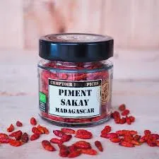 Comptoir des Épices « Piment Sakay Bio » 30g — Piment Gousses de Madagascar
