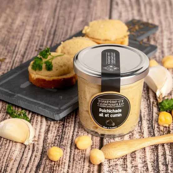 Toupine et Cabesselle « Poichichade Ail & Cumin » 90g — Crème Provençale de Pois Chiche