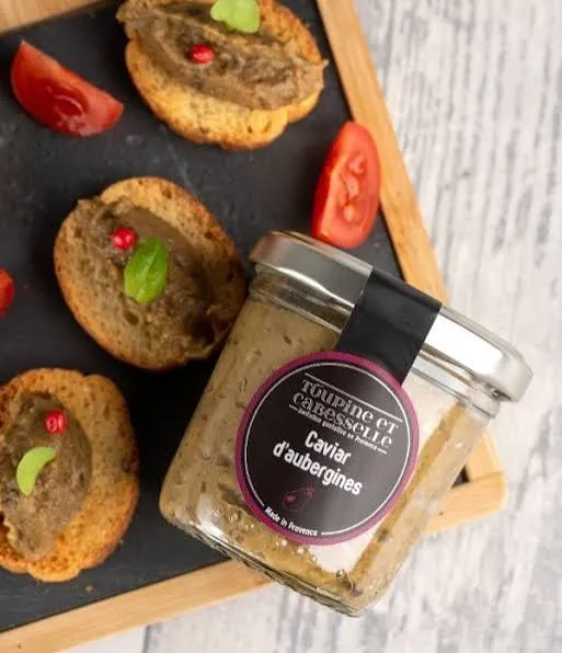 Toupine et Cabesselle « Caviar d’Aubergines » 90g — Spécialité Provençale Artisanale