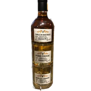 vanillé de martinique, prunel, poirecognac  3*25cl