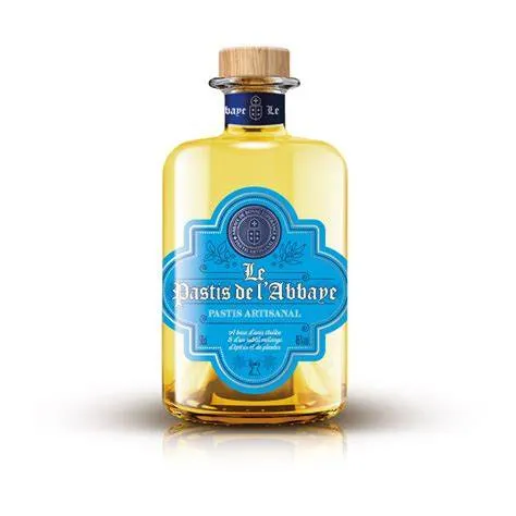 Pastis de l'Abbaye 45.00° 0.500 L.