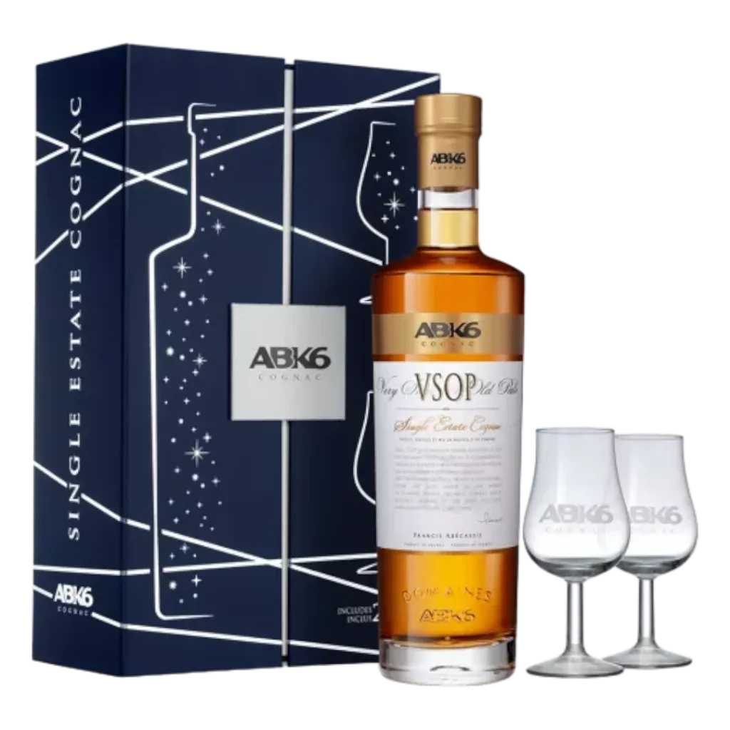ABK6 VSOP + 2 verres