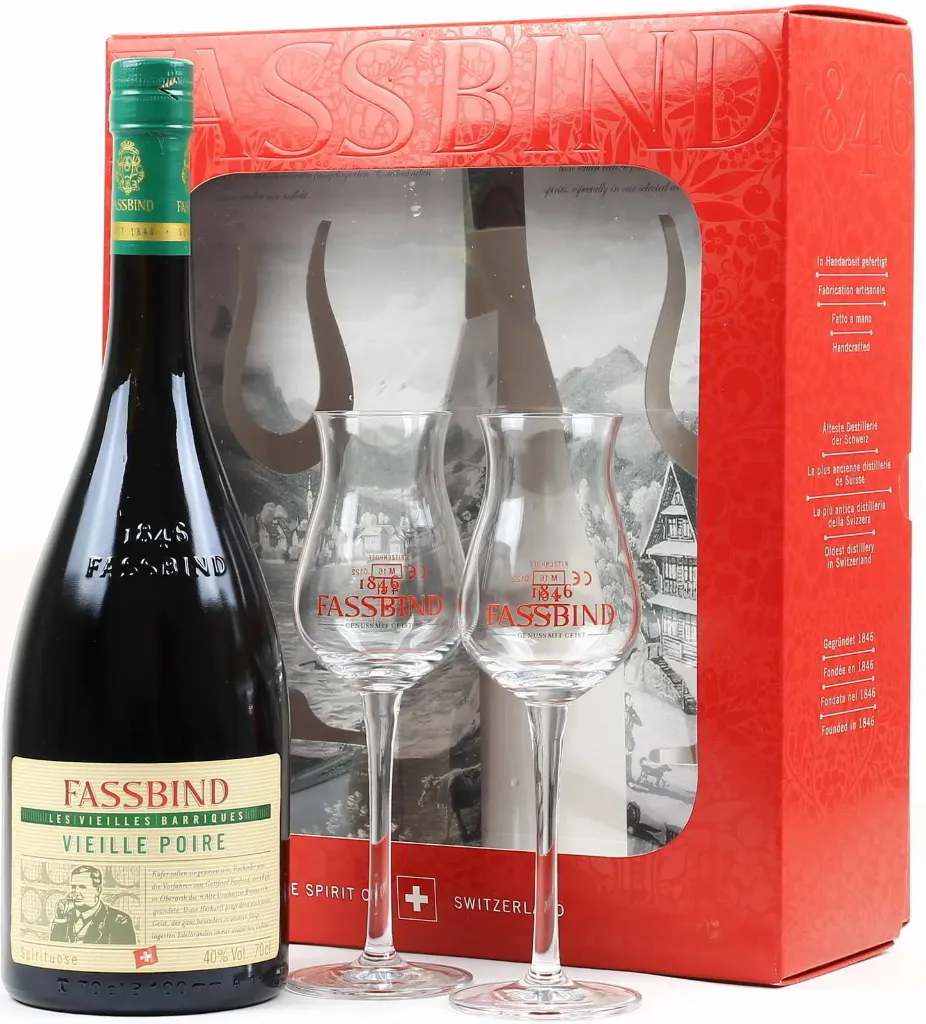 Fassbin Vieille Poire + 2 verres
