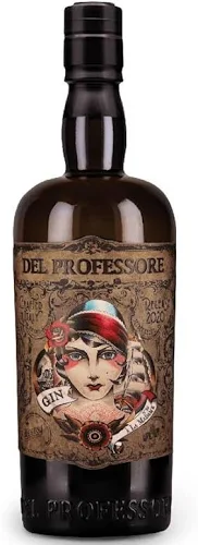 Del Professore « Madame » 42,9% 70cl — Bathtub Dry Gin Italien Artisanal