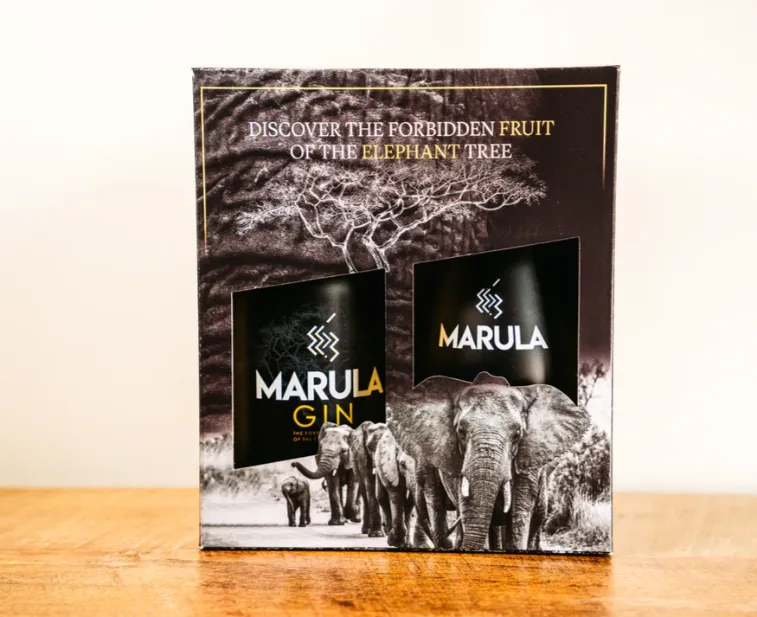 Marula Gin + Verre 40.00° 0.500 L.
