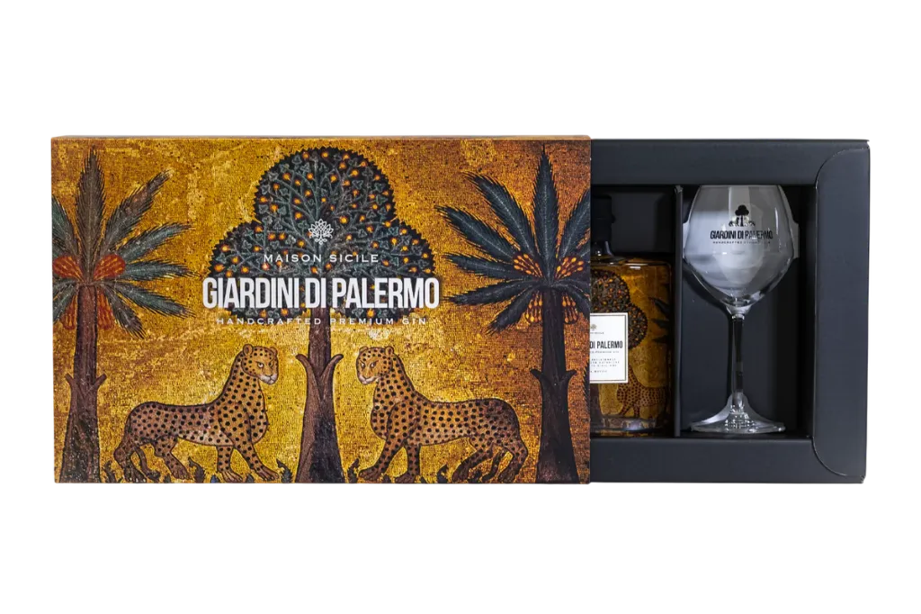Giardini di Palermo Gin 40.00° 0.500 L. Coffret