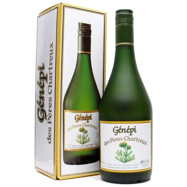 Chartreuse Génépi des Pères Chartreux 40% 70cl — Liqueur Alpine Française aux Plantes