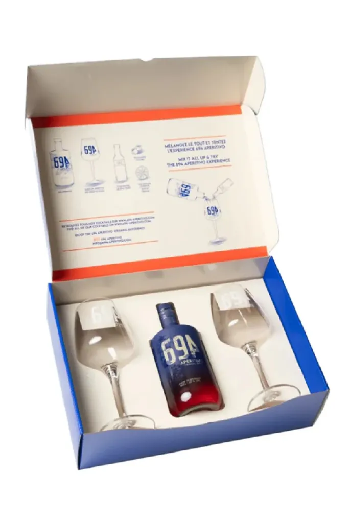 694 Aperitivo 20.00 , 0.500 L  + 2 verres