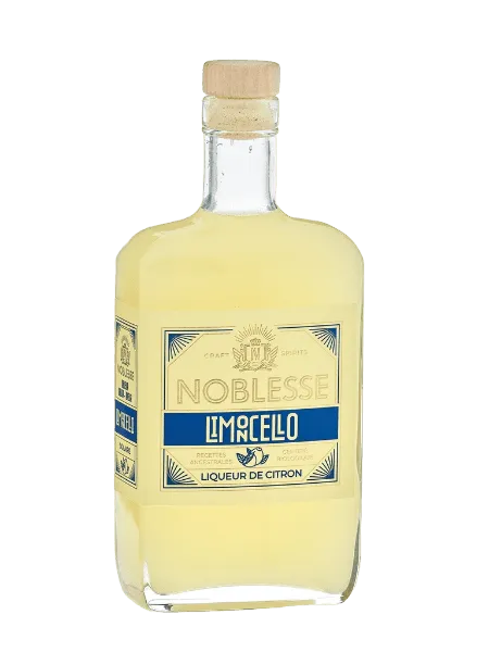 Noblesse Limoncello Bio 30% 70cl — Liqueur de Citron Bio de Sicile Produite en Belgique