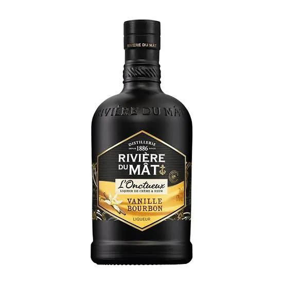 Rivière du Mât « L’Onctueux Vanille Bourbon » 17% 70cl — Liqueur Crémeuse de La Réunion
