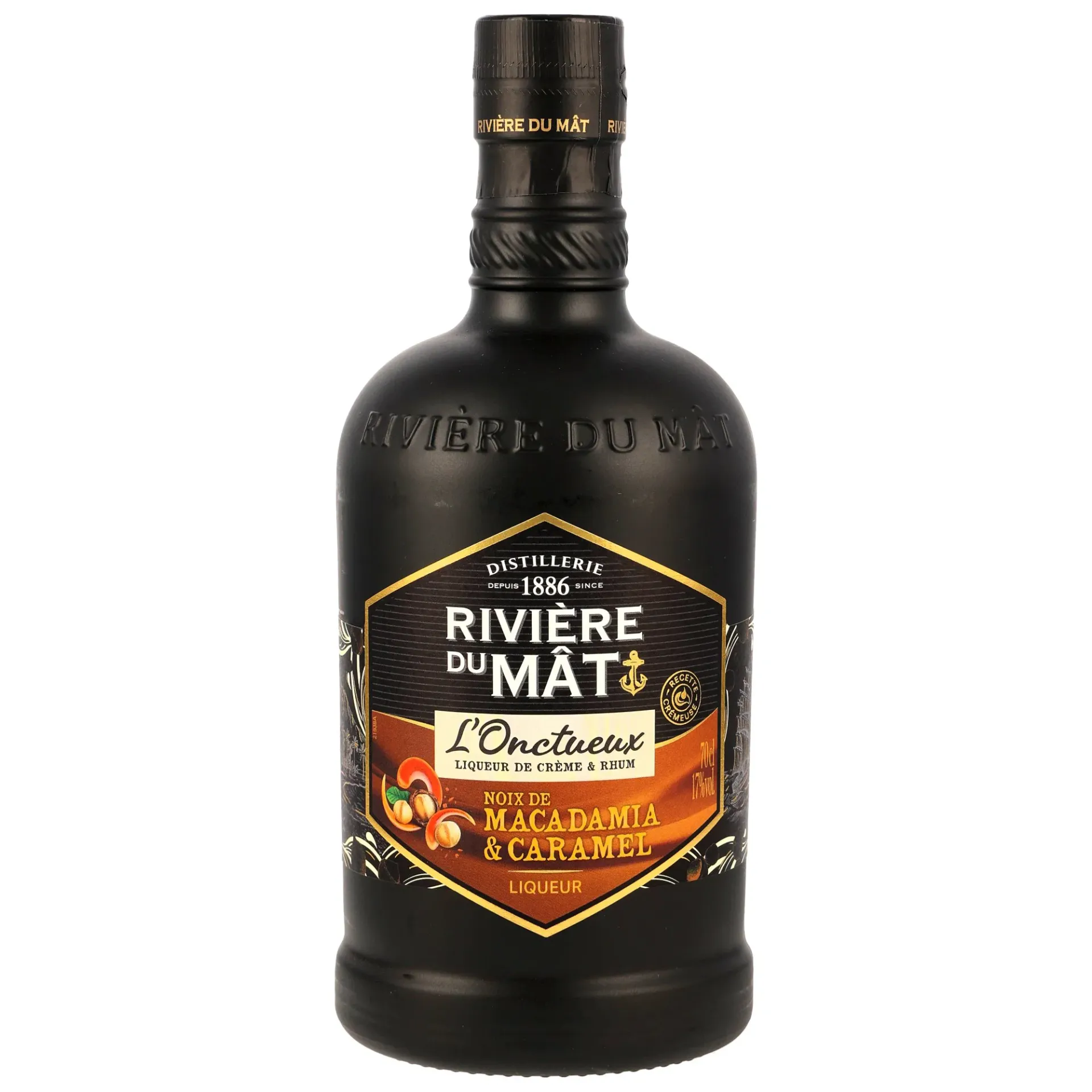 RIVIÈRE DU MAT ONCTUEUX MACADEMIA  CARAMEL 6CTX0.70L A 17%