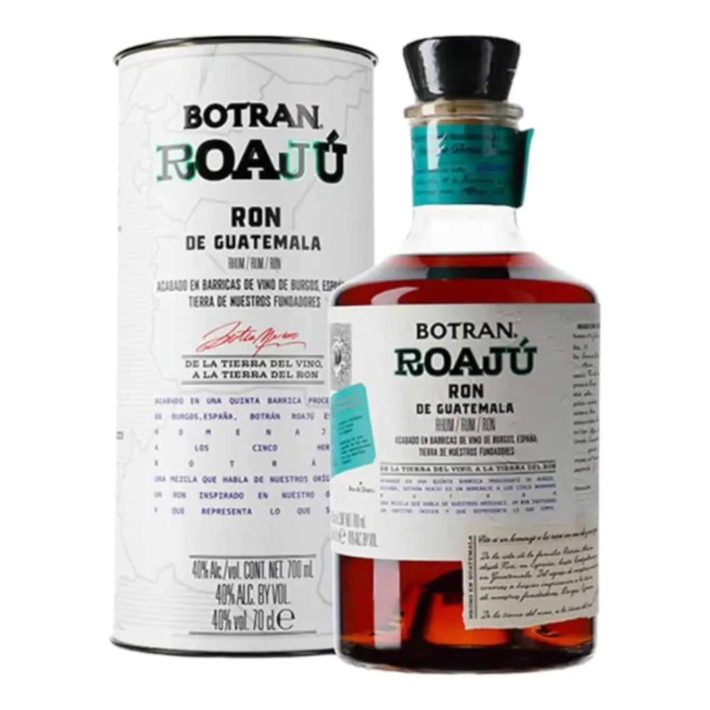 Botran Roajú 40% — Rhum du Guatemala Vieilli en Fûts de Bourbon, Sherry, Porto et Vin Espagnol