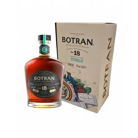 Botran Solera 18 Ans + Étui — Rhum du Guatemala Vieilli en Solera