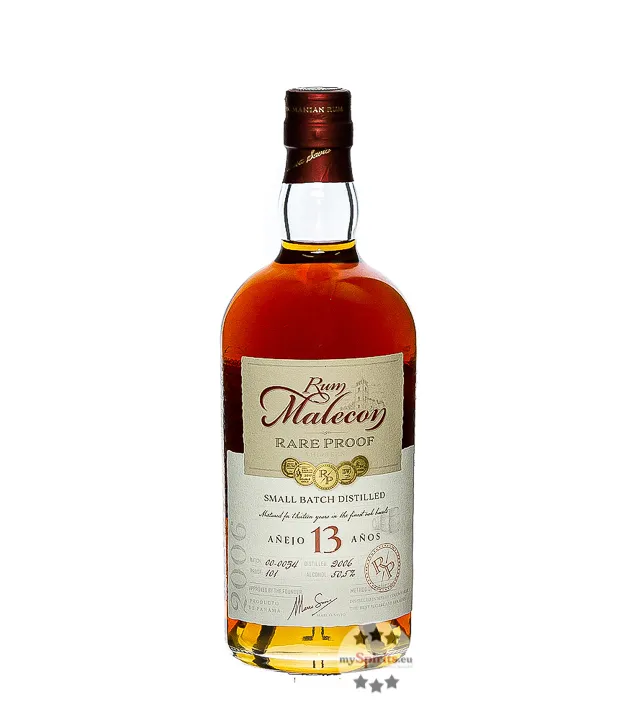 Malecon Rare Proof 13 Ans Batch 2006 50,5% — Rhum Vieux du Panama Édition Limitée