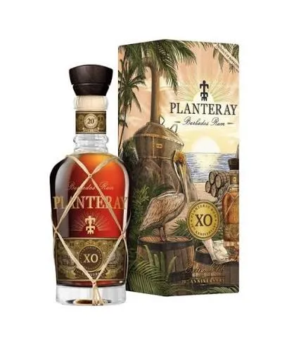 Planteray Rum Barbados XO Extra 20th Anniversary 40% 70cl — Rhum Vieux de Barbade Double Vieillissement