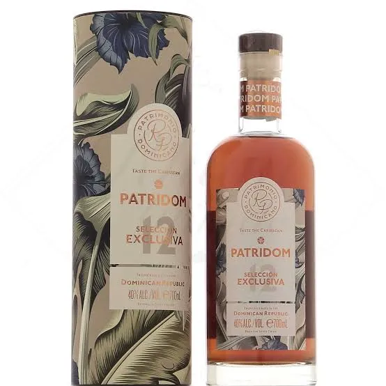 Patridom « Selección Exclusiva » 12 Ans 40% 70cl — Rhum Dominicain Vieilli en Solera