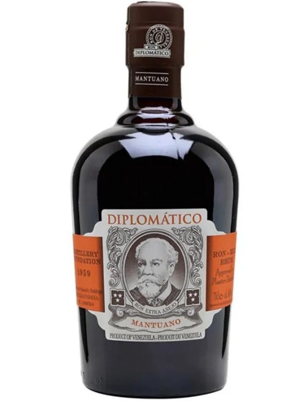 Diplomático « Mantuano » 40% 70cl — Rhum Vieux du Venezuela Vieilli Jusqu’à 8 Ans