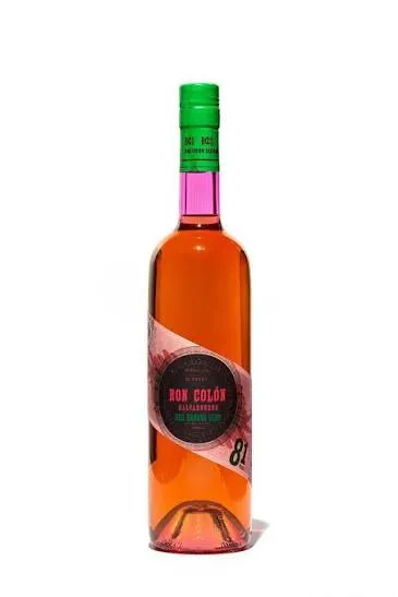 Ron Colón Salvadoreño « Red Banana Oleo » 40,5% 70cl — Rhum du Salvador à la Banane Rouge