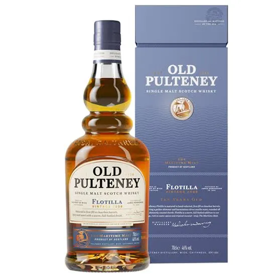 Old Pulteney « Flotilla » 2012 — Single Malt Scotch Whisky Maritime 11 Ans Fûts de Bourbon