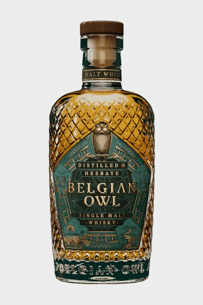 Belgian Owl Green Identité — Belgian Single Malt Whisky Ex-Fûts de Bourbon