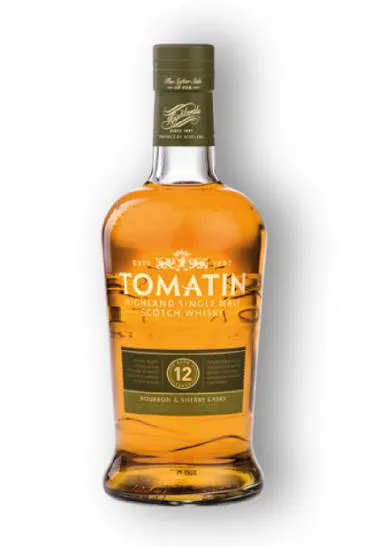Tomatin 12 Ans 43% — Single Malt Scotch Whisky des Highlands Bourbon & Sherry