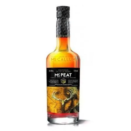House of McCallum « Mc Peat » Peated Single Malt 43,5% 70cl — Whisky Écossais Tourbé des Highlands