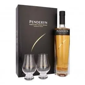 Penderyn Madeira Finish + 2 Glasses