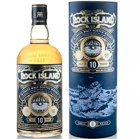 Douglas Laing « Rock Island » 10 Ans 46% 70cl — Blended Malt Scotch Whisky des Îles