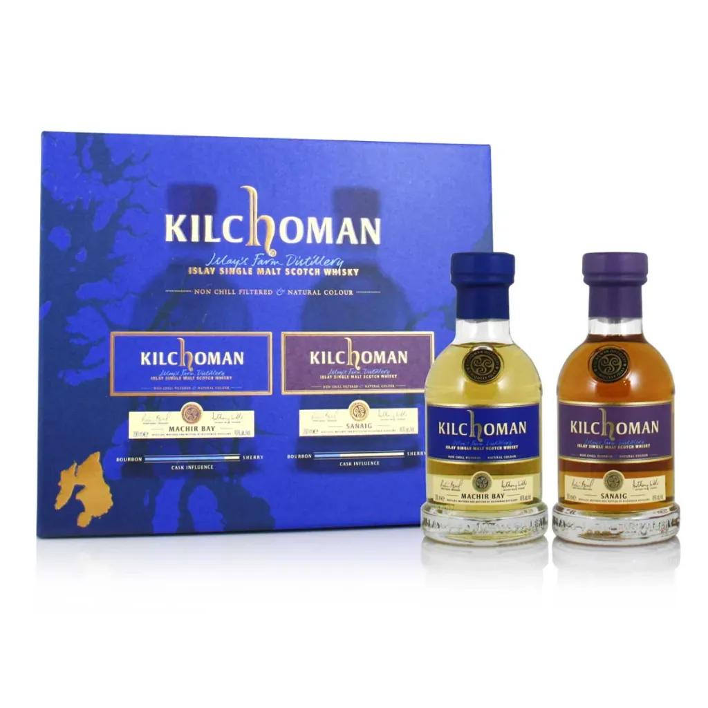 KILCHOMAN GIFTPACK 2X20CL 46°