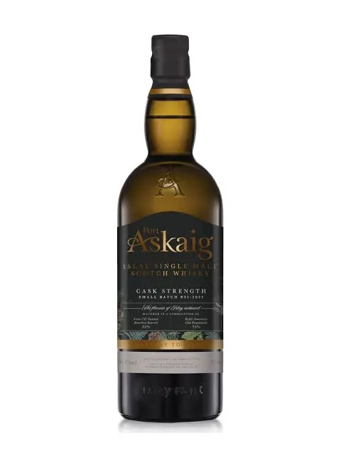 Port Askaig Cask Strength 59,4% 70cl — Islay Single Malt Scotch Whisky Très Tourbé Édition Limitée