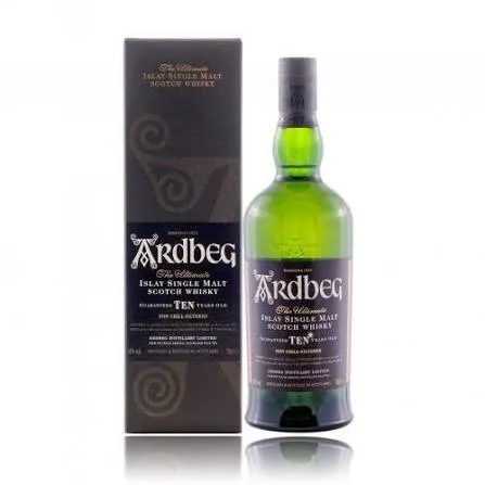Ardbeg 10 Ans 46% 70cl — Islay Single Malt Scotch Whisky Tourbé