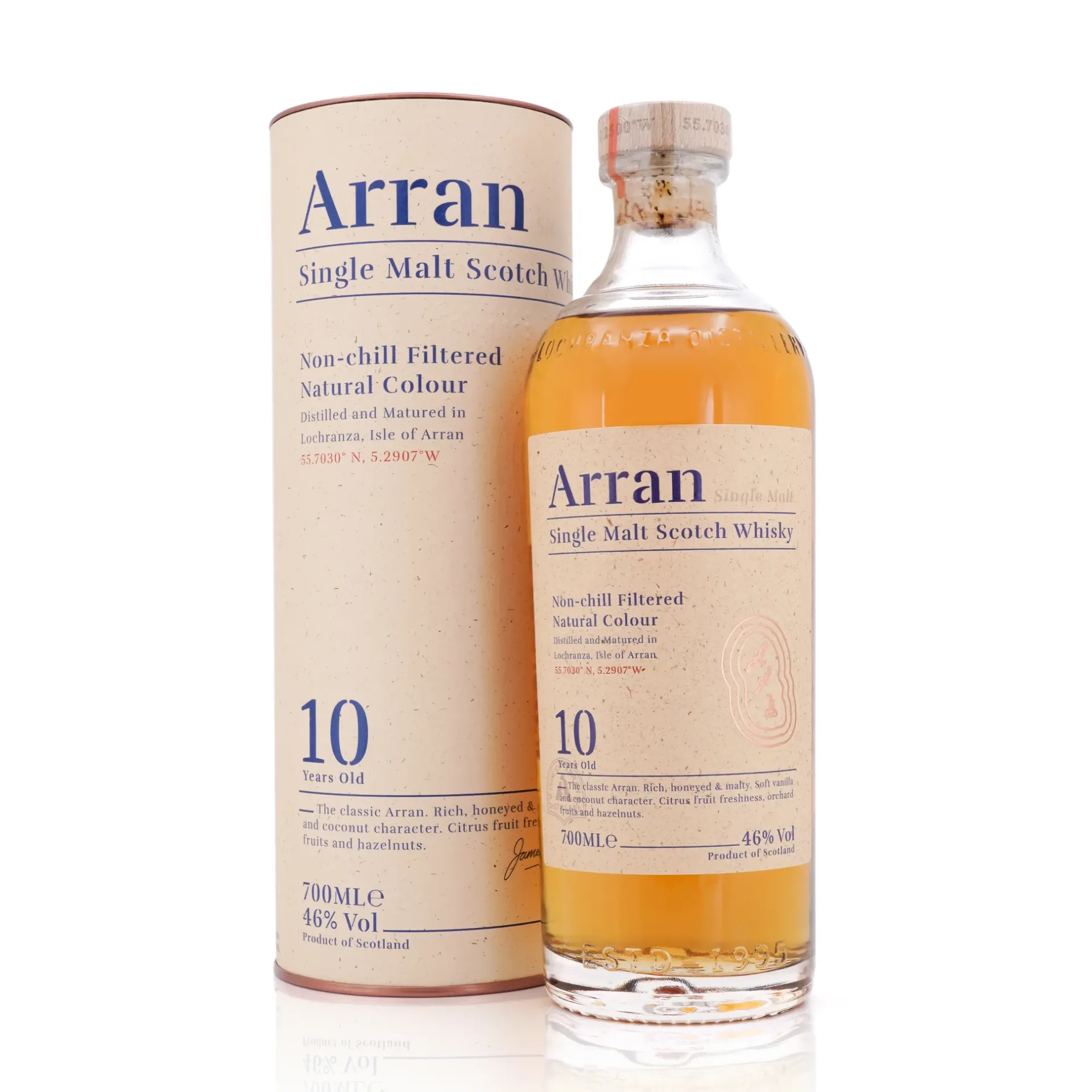 Arran 10 Years 46.00° 0.700 L.