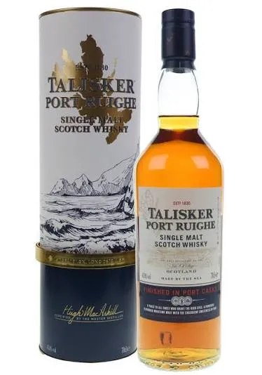 Talisker « Port Ruighe » 45,8% 70cl — Single Malt Scotch Whisky de l’Île de Skye Finition Porto