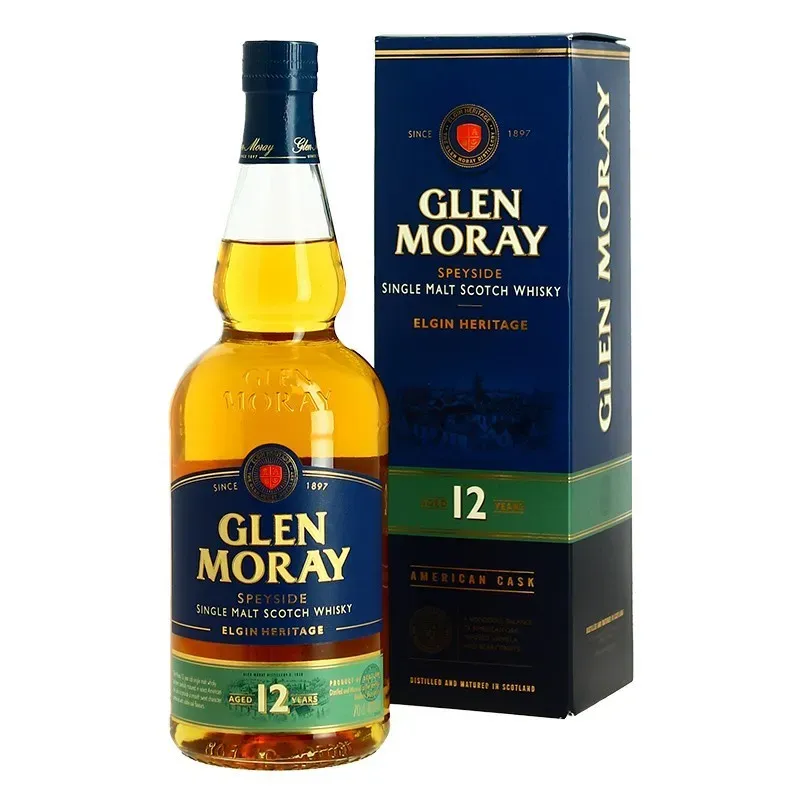 GLEN MORAY SPEYSIDE SINGLE MALT  WHISKY HERITAGE 12YO 6CTX0.70L A  40%