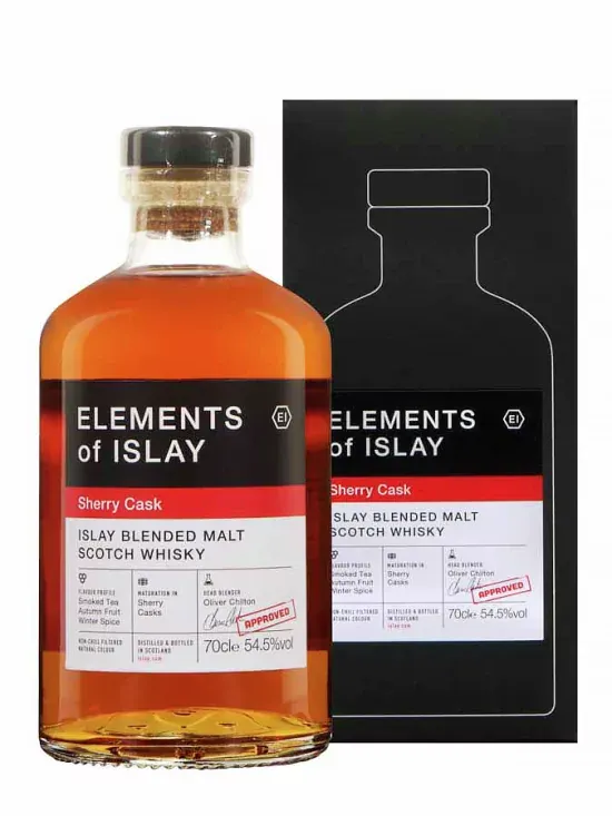 Elements of Islay « Sherry Cask » 54,5% 70cl — Single Malt Scotch Whisky Islay Très Tourbé