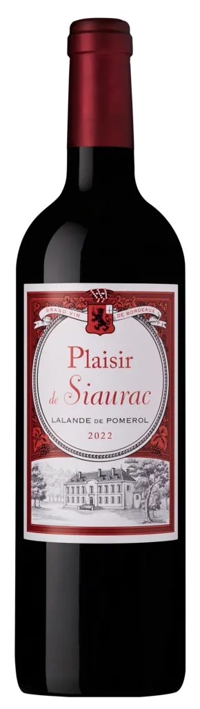 Lalande de Pomerol Château Siaurac « Plaisir de Siaurac » 2022