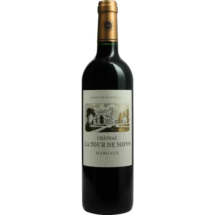 Château La Tour de Mons 2018 — AOC Margaux Cru Bourgeois Supérieur Rouge