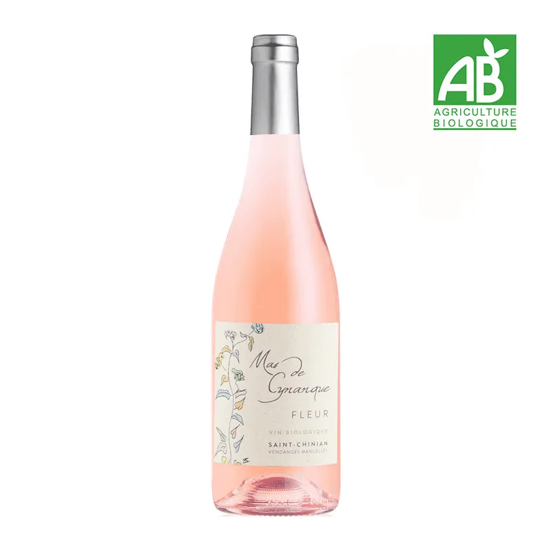 Domaine Mas de Cynanque « Fleur de Cynanque » Rosé — AOP Saint-Chinian Rosé Bio