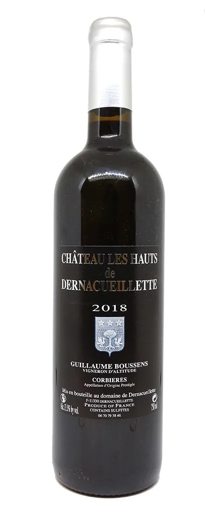 Domaine de Dernacueillette "Chateau Les Hauts de Dernacueillette" 2018 AOP Corbières