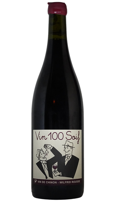 Domaine Wilfrid Rousse « Vin 100 Soif » 2021 — AOP Chinon Rouge Nature Sans Sulfites Ajoutés