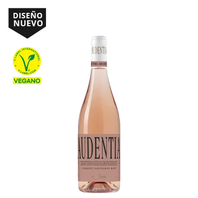 Audentia Cabernet Sauvignon Rosé 2024 — Vin Rosé Espagnol100% Cabernet Sauvignon