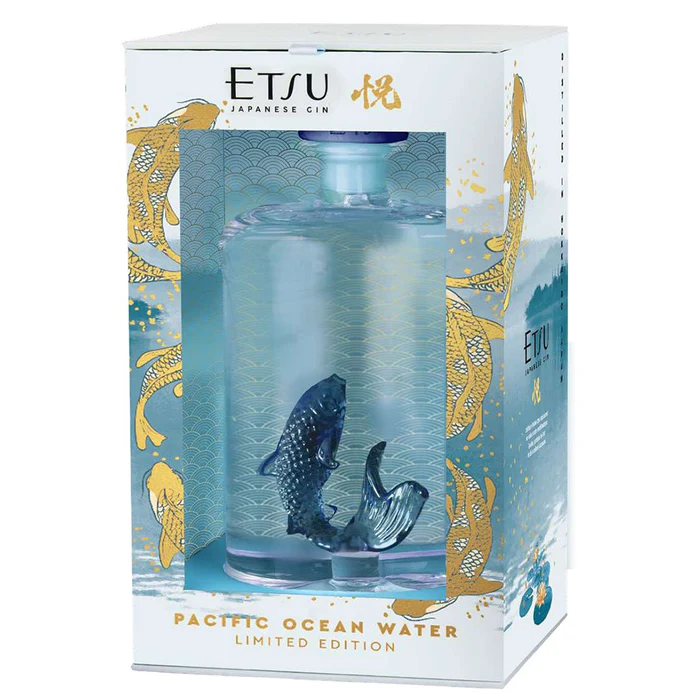 Etsu « Pacific Ocean Water » Limited Edition 70cl — Gin Japonais d’Hokkaido à l’Eau de l’Océan Pacifique