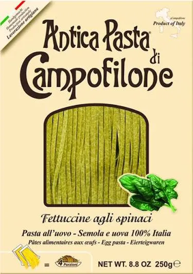 Antica Pasta « Fettuccine Spinaci » 250g — Fettuccine aux Œufs & Épinards